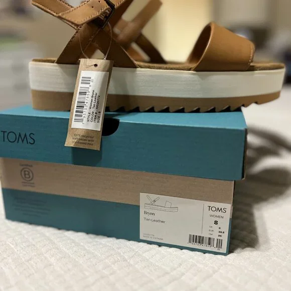 Tom's platform Brynn sandals - Picture 3 of 5